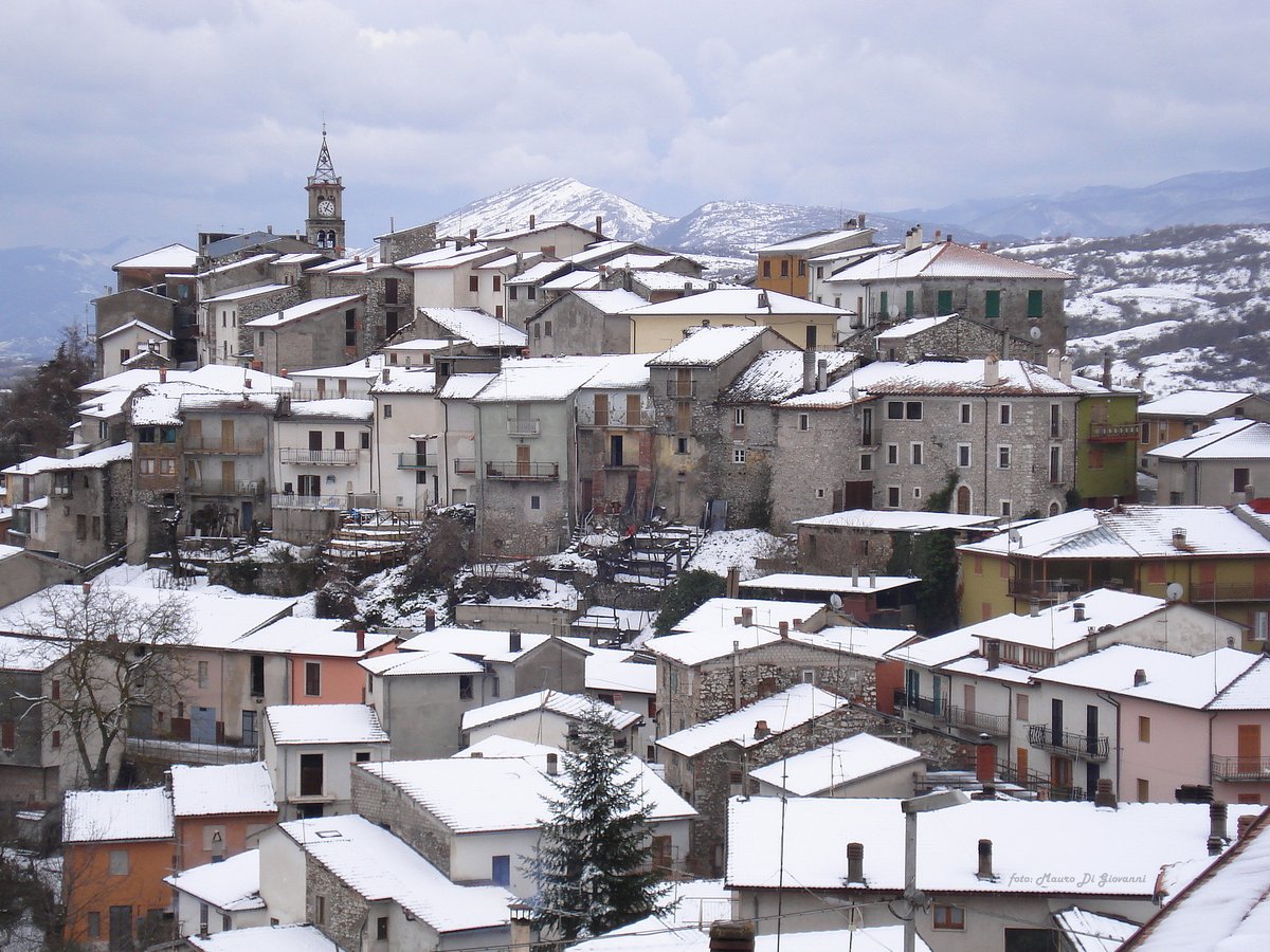 Sante Marie innevata